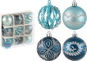 Набор шаров SYQB2-0123192, 9шт, 6см Волшебная страна