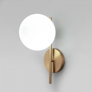 Eurosvet Бра 40W E14 1x40W 200х160х320 мет. бел./латунь Marbella 60147/1 a064385