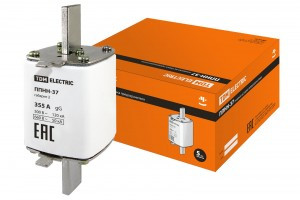 TDM предохранитель ППНН-37 габарит 2, 355А (3!) SQ0713-0032