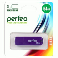 Флеш-диск USB 64Gb Perfeo Purple C05 PF-C05P064