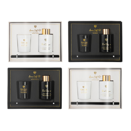 NEW GALAXY Набор Black&White, wood sage, white flower, bluebell, pear and freesia 60мл, 50г