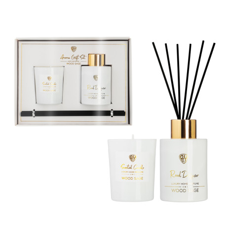 NEW GALAXY Набор Black&White, wood sage, white flower, bluebell, pear and freesia 60мл, 50г