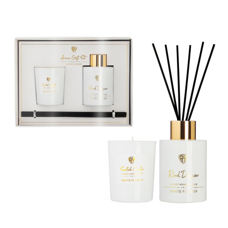 NEW GALAXY Набор Black&White, wood sage, white flower, bluebell, pear and freesia 60мл, 50г