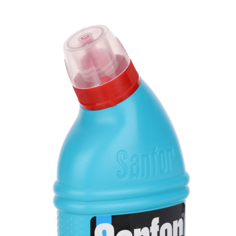 Средство для чистки и дезинфекции сантехники SANFOR 10 в 1 Universal, Морской Бриз, п/б, 750мл