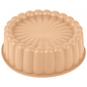Форма д/выпечки силикон круг фигурная d=19см, h=4,6см ROSEO 107813 Mallony