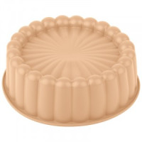 Форма д/выпечки силикон круг фигурная d=19см, h=4,6см ROSEO 107813 Mallony