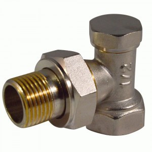 СТМ ТЕРМО Запорный клапан для радиатора угловой 3/4" CARAVL34