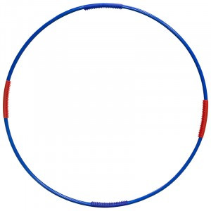 Обруч гимн. d=900 мм, стальной  с массажными насадками 900гр. 5274