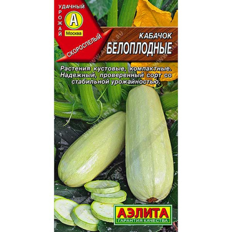 Кабачок Белоплодный Аэлита Ц