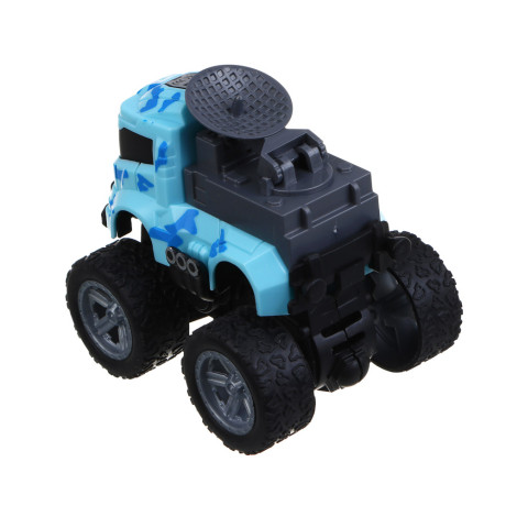 ИГРОЛЕНД Машинка военная "Внедорожник", милитари, инерция, резиновые колеса,PP, 8,5х9х6,5см, 4 диз