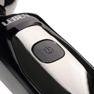 LEBEN Бритва Премиум роторная водонепроницаемая, цифровой дисплей, аккумулятор 3,7 В, USB кабель