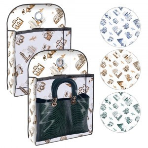 Чехол д/сумки "Путешествия", 50*55*10см (кратность 6шт!!!), спанбонд, пленка ПВХ МТ70-148 Мультидом