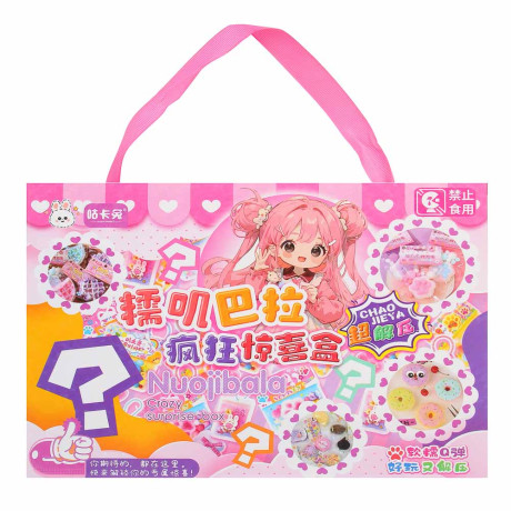 Набор для творчества "Сделай сквиш", 29х6х21, силикон, акрил, PP, PVC