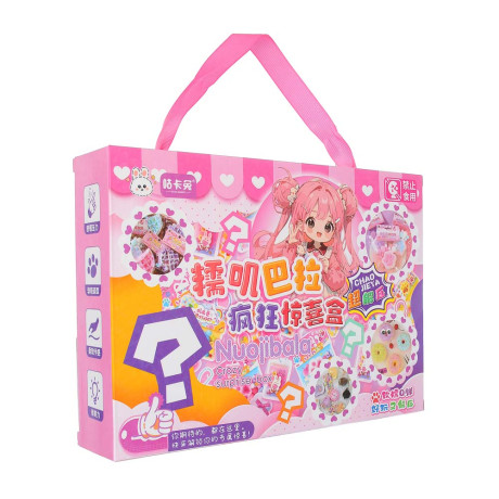 Набор для творчества "Сделай сквиш", 29х6х21, силикон, акрил, PP, PVC