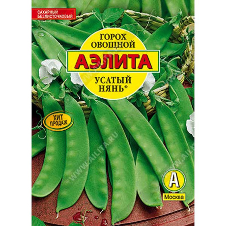 Горох Усатый нянь 25гр Аэлита Ц