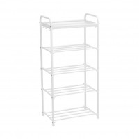 Подставка д/обуви Альфа15 (5полок) корзинка 45*30*95cм (Белый) ПДОА15Б под заказ ЗМИ