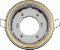 Navigator св-к встр GX53 2 кольца 106(90)x38 серебро-золото NGX-R10-003-GX53 93067