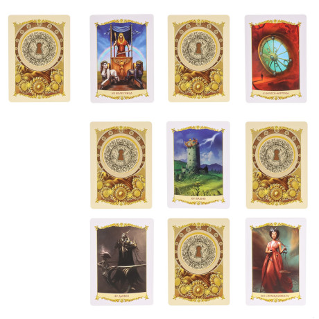 Карты гадальные "Таро.Зеркало судьбы" (78 шт.)