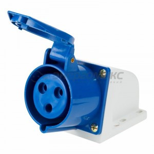 REXANT розетка силовая CEE 123 стационарная 2Р+РЕ 32А 220В IP44, 11-8912