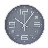 Часы настенные тм LADECOR CHRONO круглые, 25x25x4 см, пластик, стекло, 1хАА