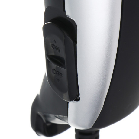 LEBEN Машинка для стрижки волос, 4 насадки: 3/6/9/12мм, питание 220В