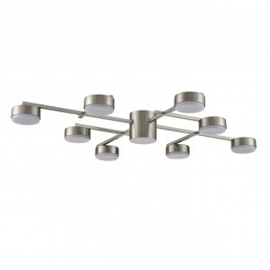 LUMION 8115/8C COMFI LN25 никель, мет. люстра LED GX53 8x7W 220V DABRA