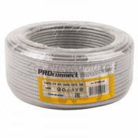 Кабель UTP 4PR 24AWG, CAT5 (бухта 50м) PROCONNECT, 01-0052-50