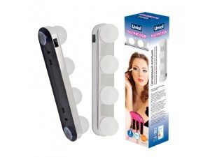 Uniel св-к св/д на батарейках (не в/к) 2W на присосках ULM-F54-2W/4000K/4AA IP20 CHROME