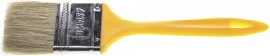 Кисть плоская STAYER "UNIVERSAL-MASTER", светлая натуральная щетина, пластмасс ручка, 63мм (12!!!)