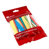 EKF Набор термоус. трубка ТУТ 7 цветов по 5шт, 100мм (4/2, 6/3, 8/4, 10/5, 12/6) tut-n-4-r