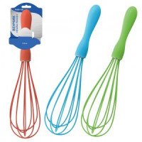 Венчик "Эконом", 25см (кратность 6шт!!!), силикон, проволока, пластик AN50-109 Мультидом