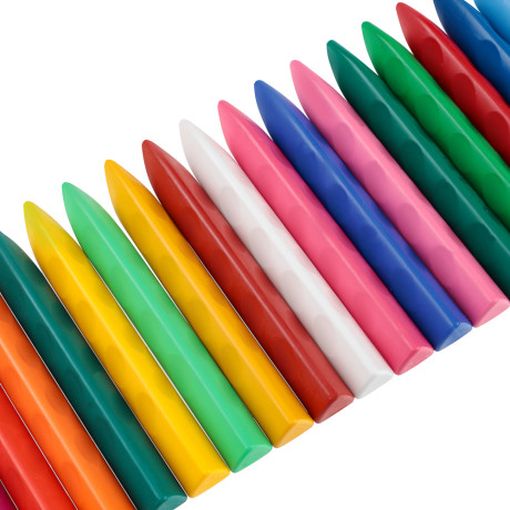 BY Русские Супергерои Мелки восковые пласт., 24 цвета, эрг.3-гранная форма, 10см, "Конек Джуниор"