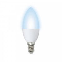Volpe NORMA свеча E14 7W(600lm) 4000K 4K матовая 37x100 LED-C37-7W/NW/E14/FR/NR