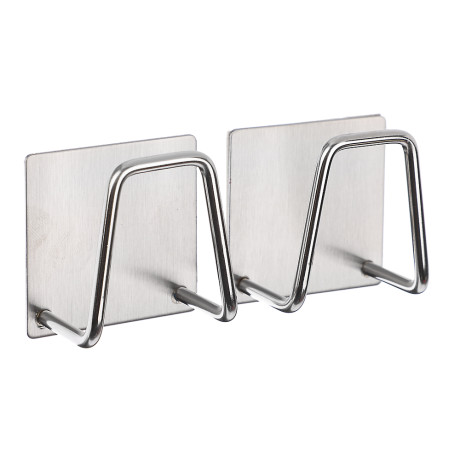 Крючок-держатель кухонный универсальный тм VETTA, нерж. сталь, 2шт