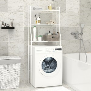 Стеллаж в ванную под стир.машину Атлантик 23 (бел) 65,5*30*167, 3 полки ПВЛ СТА23Б ! под заказ ЗМИ