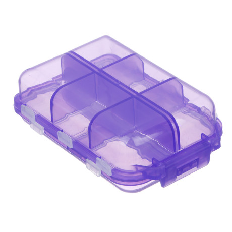 VETTA Бокс для таблеток 10 ячеек, 9х6х3 см, пластик