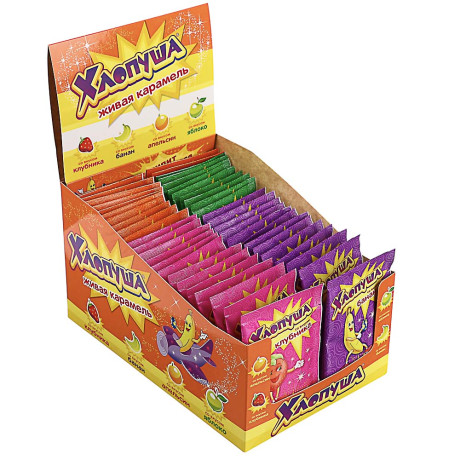 Леденцы-хлопушки "Хлопуша", 7г