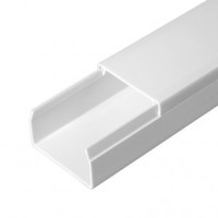 Промрукав Кабель-канал белый 2-й замок в п/э 40х25 (30м/уп) 0540251