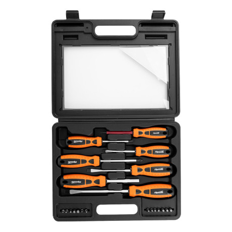 Набор отверток, биты, двухкомпонентные рукоятки, 21 предмет Sparta