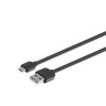 Первая цена Кабель для зарядки Эконом Micro USB, 0,8м, 1A, прорезиненный