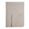PROVANCE Хейзел Покрывало с эффектом вареного хлопка 220х240см, 100% полиэстер, бежевый