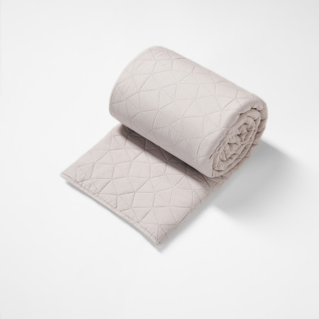 PROVANCE Хейзел Покрывало с эффектом вареного хлопка 220х240см, 100% полиэстер, бежевый