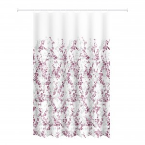 Штора д/ванной Сакура 200(В)*180(Ш)см, 12колец, люверсы, полиэстер, 75424 Master House