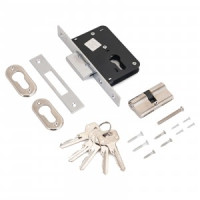 Апекс 95/60-CR хром Замок врезной б/руч (28,7)