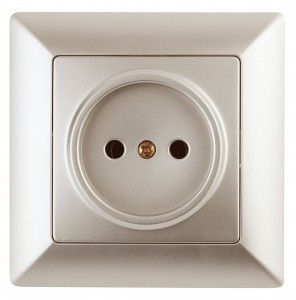 ЭРА Intro Solo роз. СУ 1 мест. 16А IP20, шампань 3402