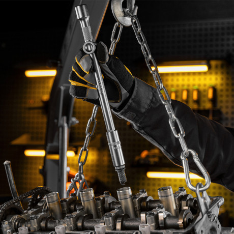 Набор инструментов, 1/2", 1/4", CrV, S2, пластиковый кейс, 84 предмета Denzel