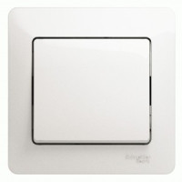 Systeme Electric GLOSSA выкл. СУ 1 кл. перламутр (пл.осн.) GSL000612 (15!)