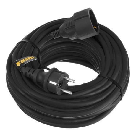 Удлинитель-шнур силовой Top Series, КГТТ, 20м, 1 розетка, 3 x 1,5 мм Denzel