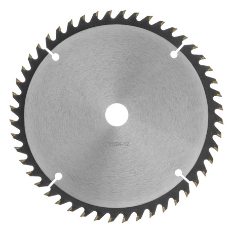 Пильный диск по дереву ф185 х 20 мм, 48 зубьев, тонкий Denzel