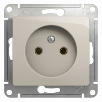 Systeme Electric GLOSSA мех. роз. СУ 1 мест. молоч. (пл.осн.) GSL000941 (20!)